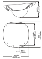 Telecamera TVDM2210W4P schema